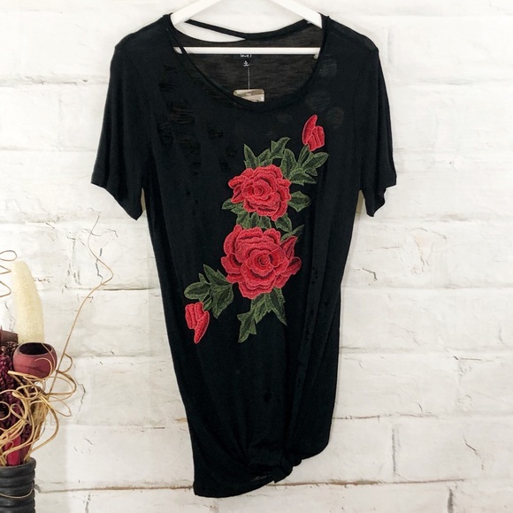 Floral Laser Cut Top - Picture 4 of 7